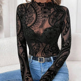 Smoke Show Mesh Top