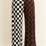 Split Decision Checkered Pants