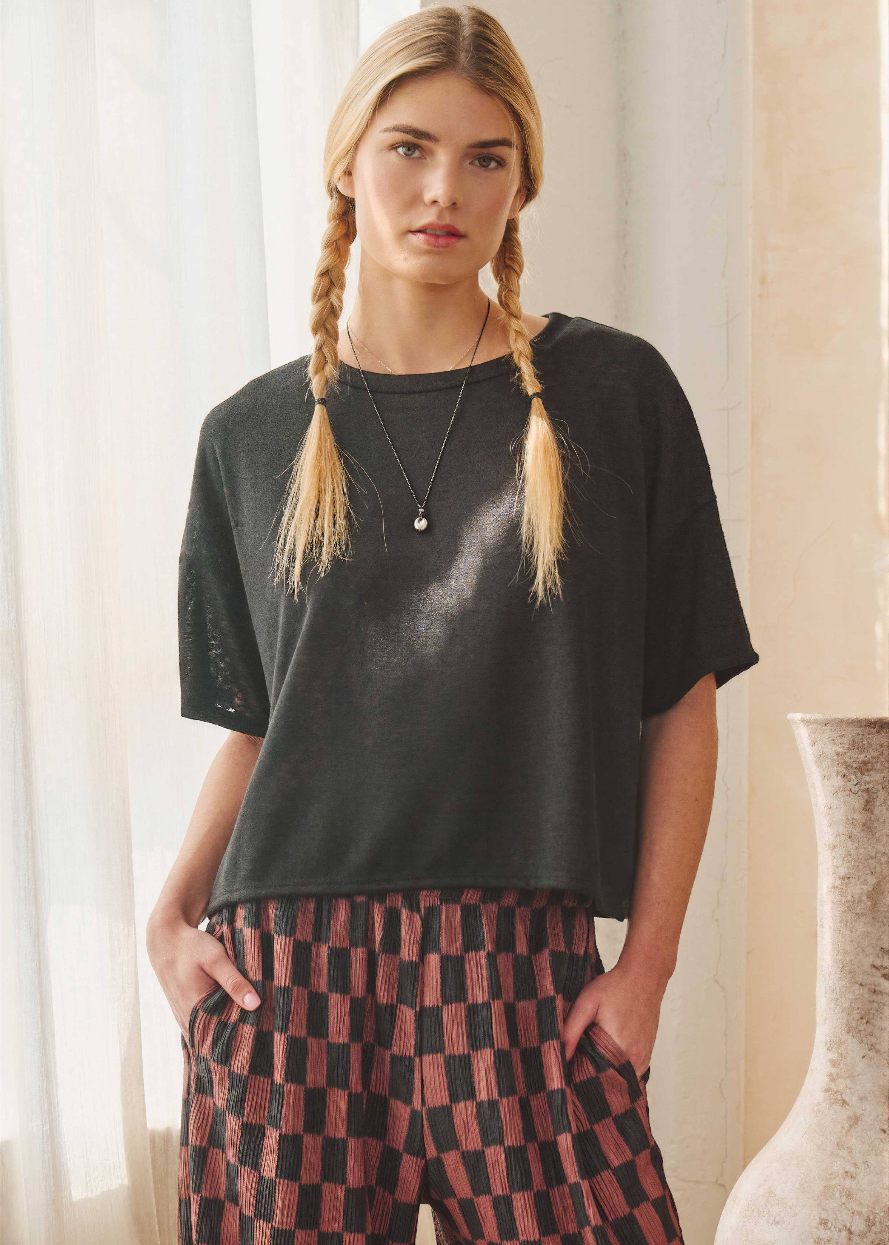 Barely There Cropped Tee