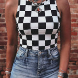 Checkered Tank Top