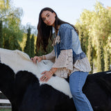 Western Boho Lace Kimono