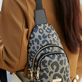 Leopard Luxe Sling Bag