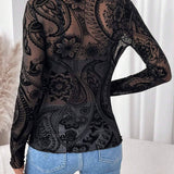 Smoke Show Mesh Top