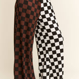 Split Decision Checkered Pants