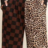 Split Decision Checkered Pants