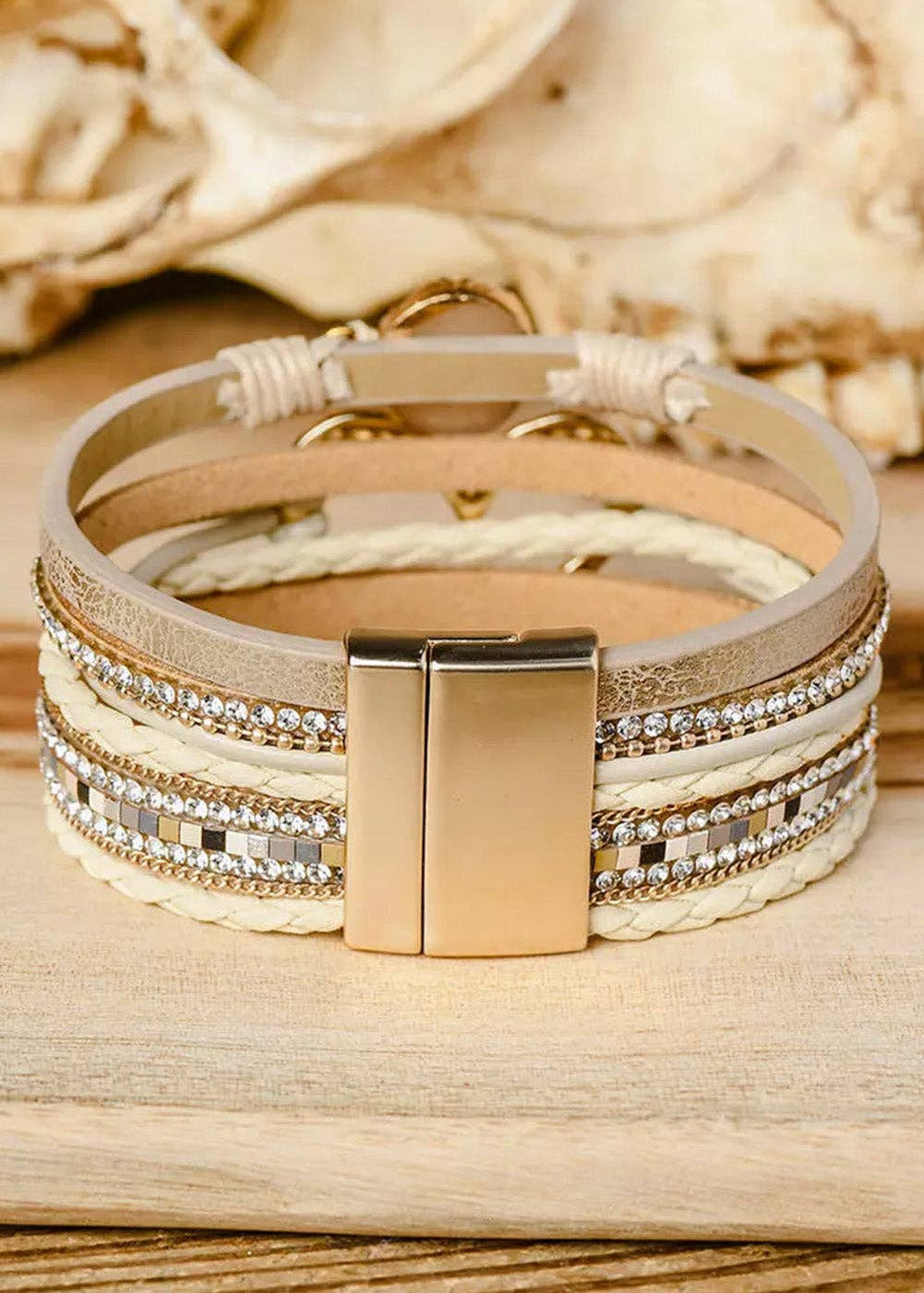 Heart Buckle Bracelet
