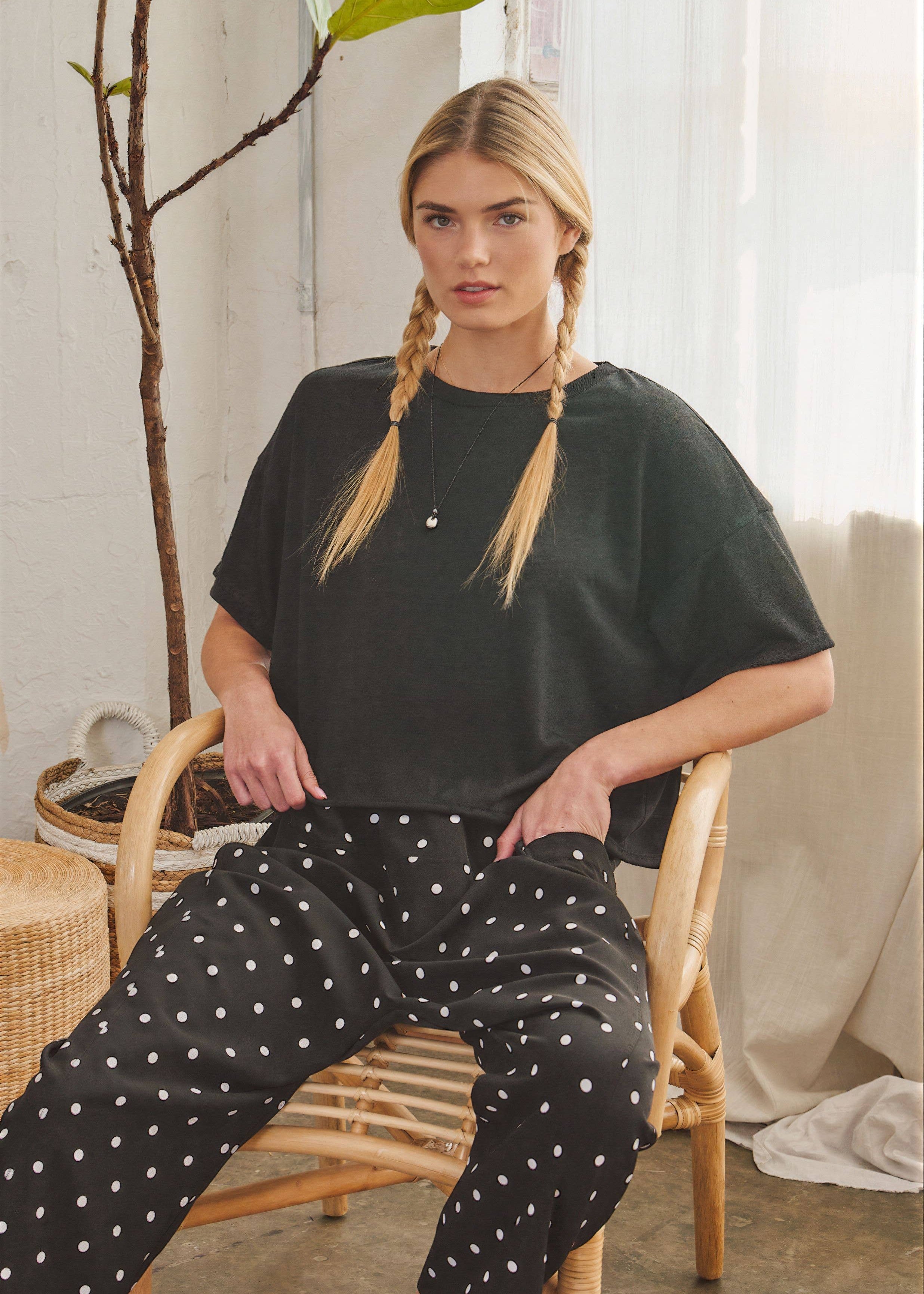Barely There Cropped Tee