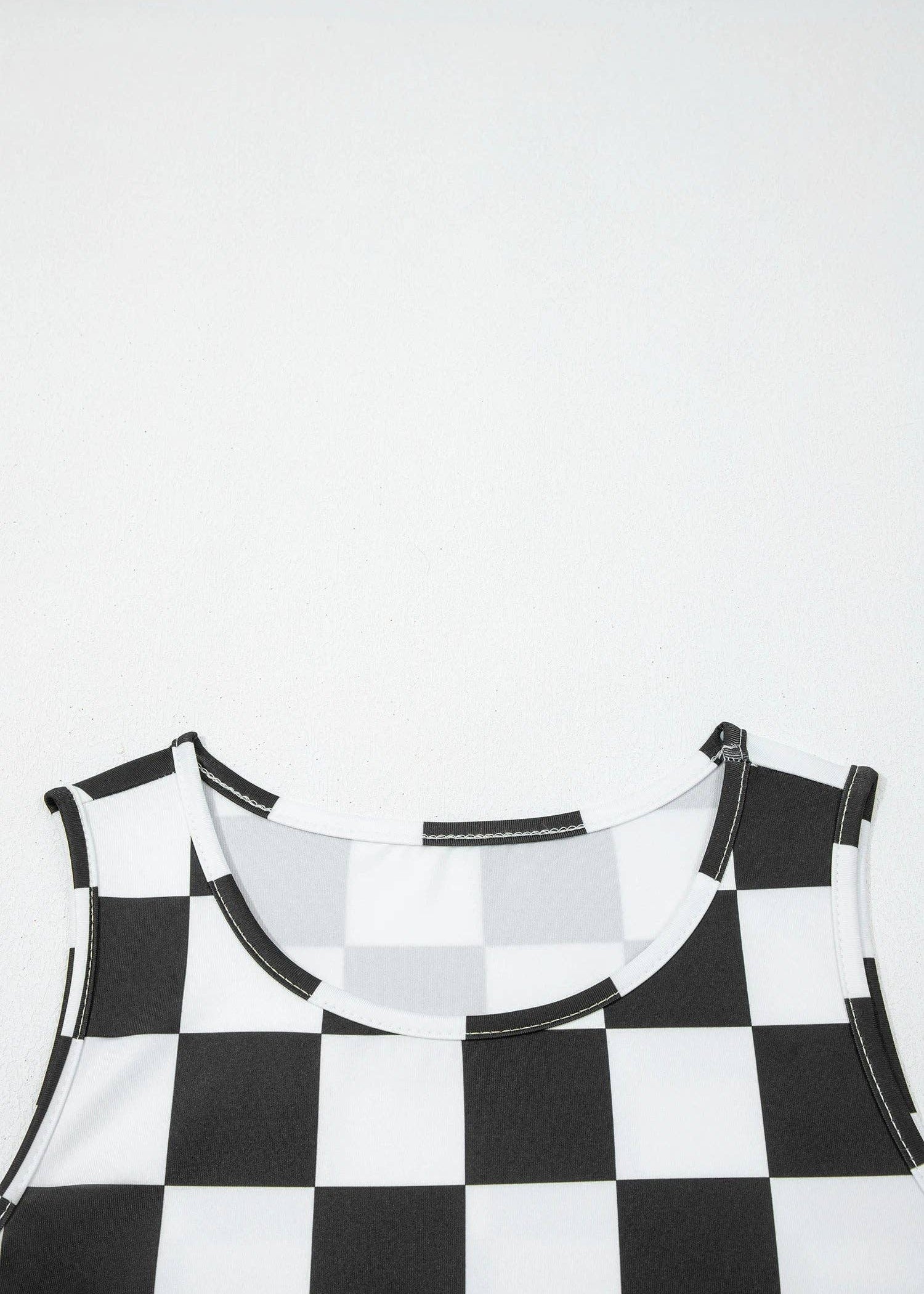 Checkered Tank Top
