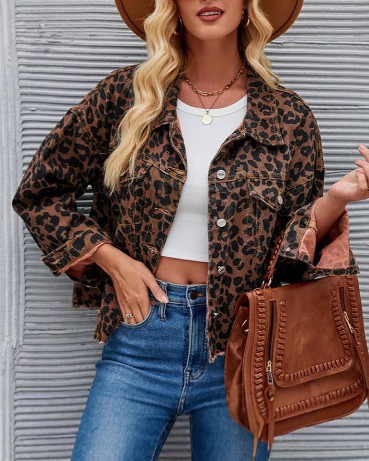 Risky Business Leopard Jacket
