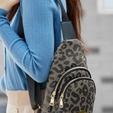 Leopard Luxe Sling Bag