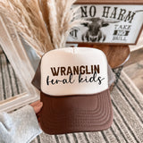 Wranglin Feral Kids  Trucker Hat