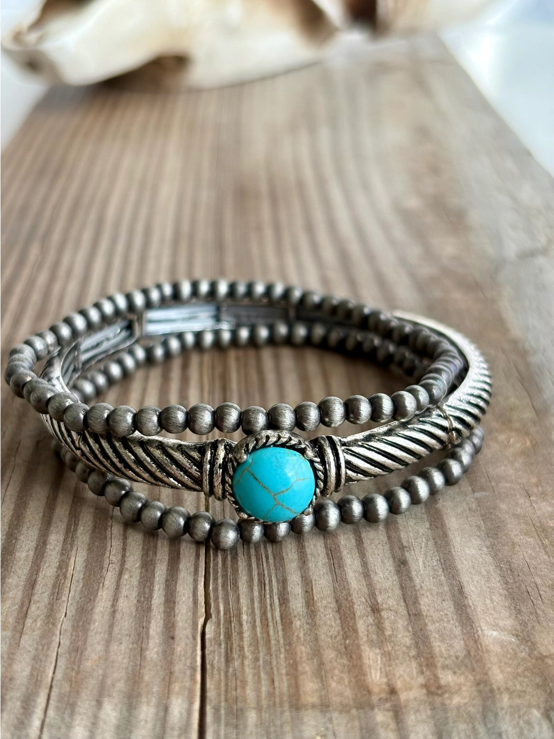 Western 3 Layer Stretch Bracelet