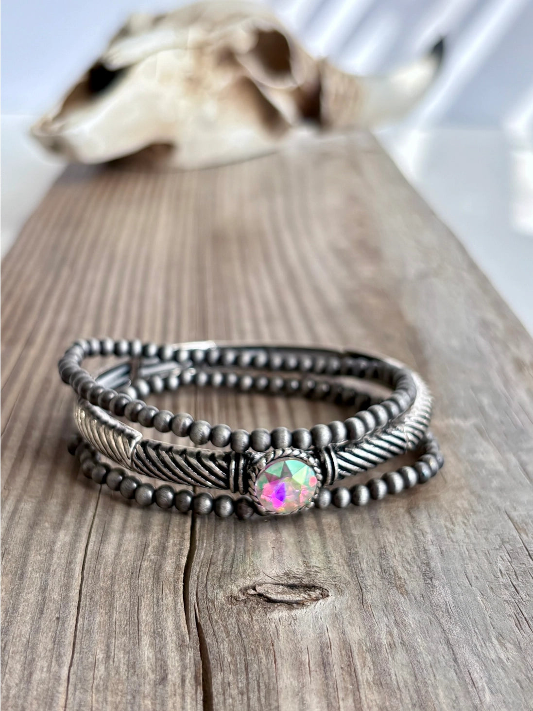 Western 3 Layer Stretch Bracelet