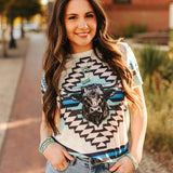 Aztec Bull Tee