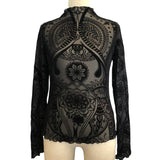 Smoke Show Mesh Top