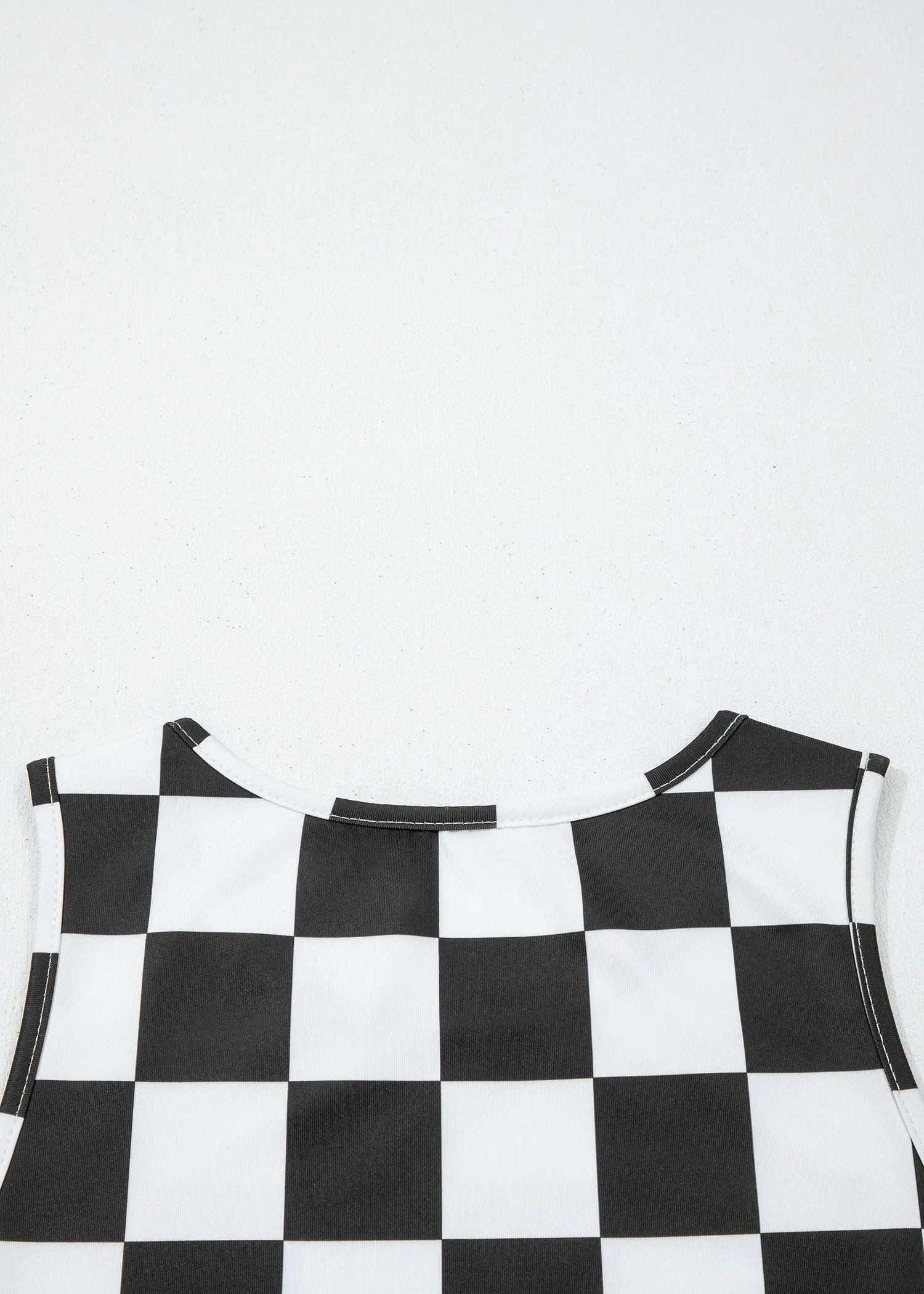 Checkered Tank Top