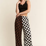 Split Decision Checkered Pants