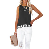 Fringe & Flow Knit Tank