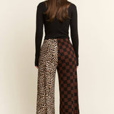 Split Decision Checkered Pants