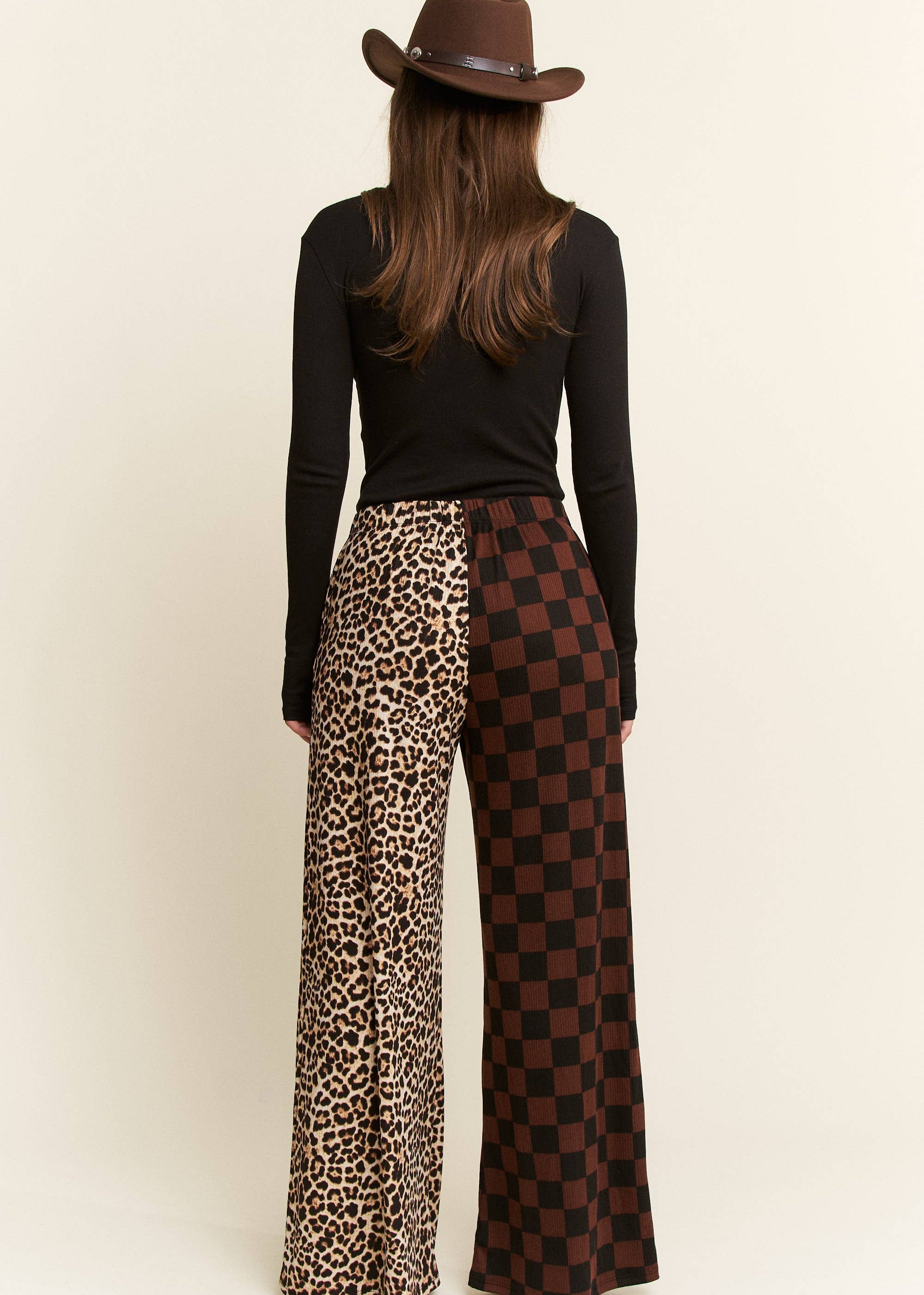 Split Decision Checkered Pants